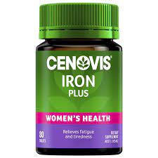 Cenovis Iron Plus for Women's Health and Energy | 80 Tablets | AUST L ...