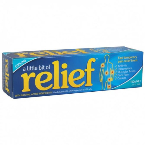 A little bit of relief Gel 100g: Fast-Acting Pain Relief