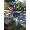 Small brackets with two holes to hold small flags