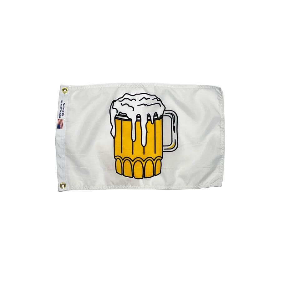 Beer Mug Flag Boat Flags