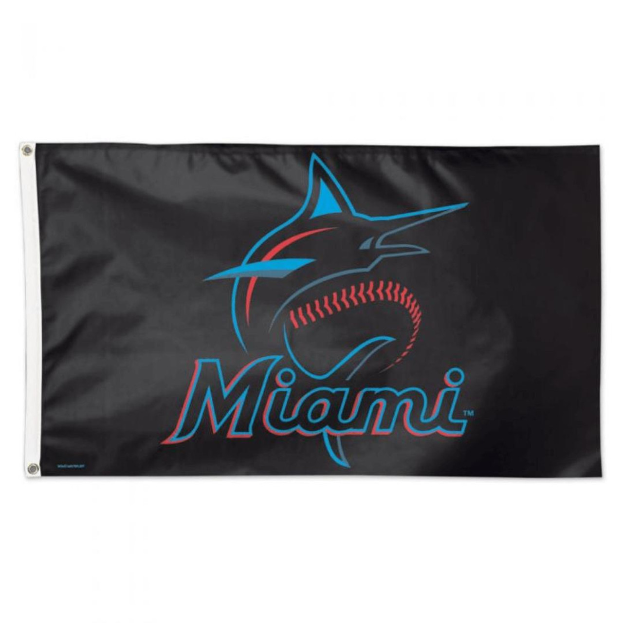 MLB Licensed Miami Marlins Billy The Marlin Baseball Mascot Patch Self  Adhesive