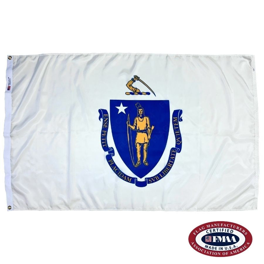 Massachusetts Flag for Sale - Massachusetts State Flag