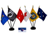 Military & Civilian Service Stick Flags
