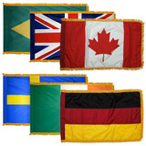 Indoor International Flags