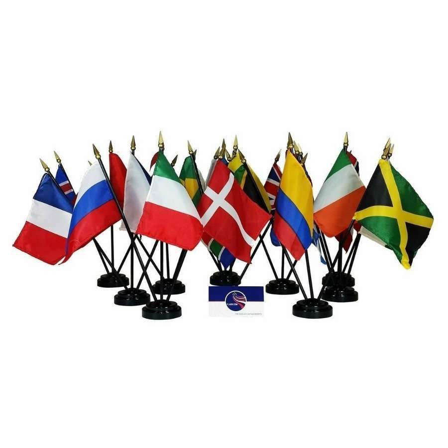 International Stick Flags - Miniature Flags - Flags.com