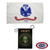 The Army flag bundle includes the full-size Army flag shown above and the Army garden flag below. FMAA Made in America Certified Seal. The Army flag bundle includes the full-size Army flag shown above and the Army garden flag below. FMAA Made in America Certified Seal.
