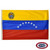The Venezuela flag is a horizontal yellow, blue, and red tricolor with 8 white stars in the center. On the top left is a coat of arms.FMAA Certified Made in America seal.