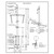 30 Nautical Flagpole w/ Yardarm, Gaff and Collar ECAP30YG