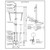 40 Nautical Flagpole w/ Yardarm, Gaff and Collar ECAP40YG