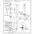 20 Nautical Flagpole w/ Yardarm, Gaff and Collar ECXP20YG