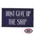 The Commodore Perry flag is dark blue with the text “DONT GIVE UP THE SHIP” in large white font. FMAA Certified Made in America seal. The Commodore Perry flag is dark blue with the text “DONT GIVE UP THE SHIP” in large white font. FMAA Certified Made in America seal.