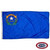 The blue Nevada flag has a seal in the canton, consisting of 2 sagebrush branches around a white star. The motto “Battle Born” is written above. FMAA Certified Made in America seal.