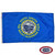 The blue South Dakota flag has a seal in the center, encircled by a serrated border & the text “South Dakota The Mount Rushmore State.” FMAA Certified Made in America seal. The blue South Dakota flag has a seal in the center, encircled by a serrated border & the text “South Dakota The Mount Rushmore State.” FMAA Certified Made in America seal.