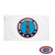 The white Army National Guard flag has the Guard’s seal in the center, depicting a rifleman and 5 white stars. FMAA Certified Made in America seal. The white Army National Guard flag has the Guard’s seal in the center, depicting a rifleman and 5 white stars. FMAA Certified Made in America seal.