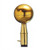 Ball Ornament w/ Ferrule