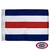 The Charlie: Yes flag has 5 horizontal symmetrical stripes of dark blue, white, and red. FMAA Certified Made in America seal.
