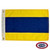 Delta Keep Clear Flag. FMAA Made in America seal.
