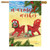 Tropical Christmas House Flag