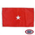 The Marine Corps 1 Star Officer Flag is red with a white five-pointed star in the center. FMAA Certified Made in America seal. The Marine Corps 1 Star Officer Flag is red with a white five-pointed star in the center. FMAA Certified Made in America seal.