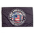Black 2nd Amendment flag. The center is a circle reading “2nd Amendment”, “1789”, and “America’s Original Homeland Security”, and 2 crossed guns over a US flag. Black 2nd Amendment flag. The center is a circle reading “2nd Amendment”, “1789”, and “America’s Original Homeland Security”, and 2 crossed guns over a US flag.