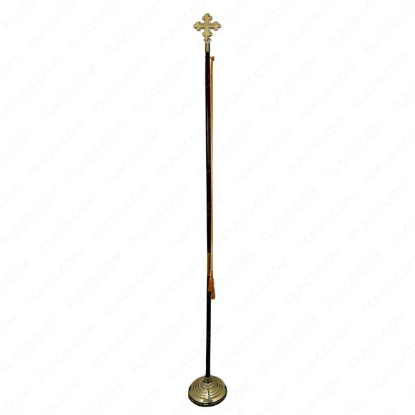 Indoor Display Pole w/ Botonee Cross