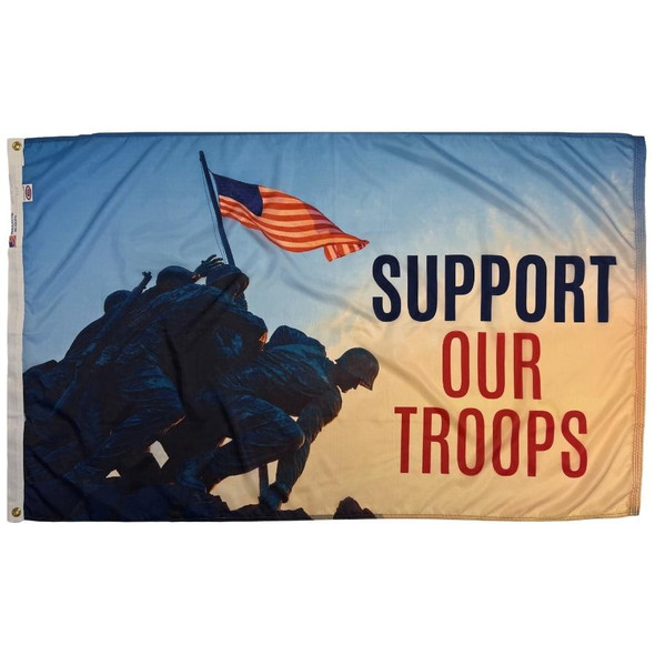 Support Our Troops Flag