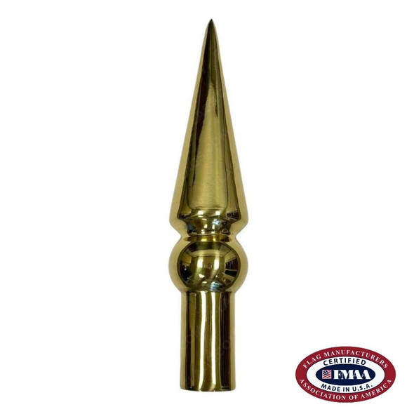 Round Spear Ornament