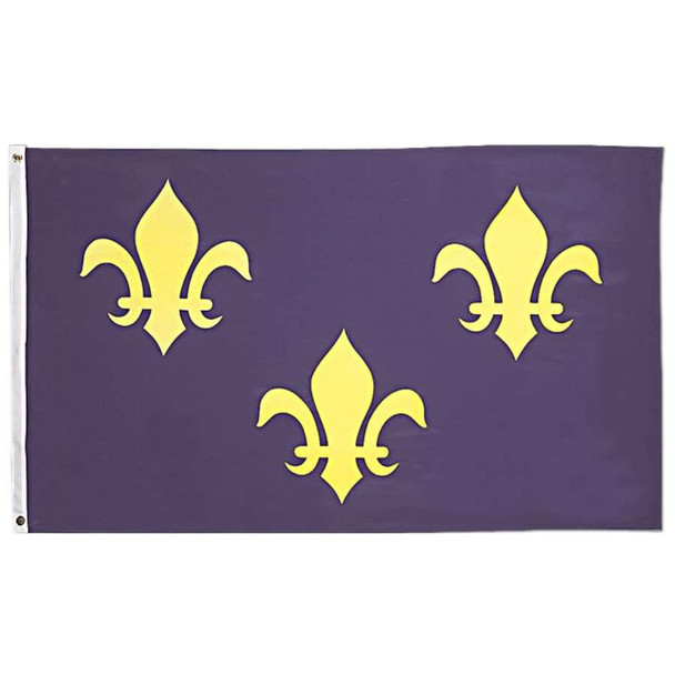 Fleur-de-lis Flag - Historical Flag 