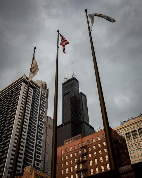 A photo of a 20 ft. bronze flagpole submitted by Walter T.