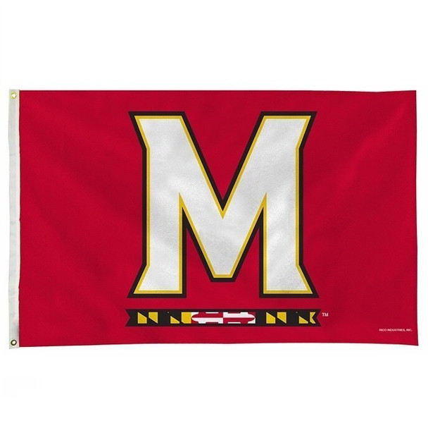 Tovaglia Ufficiale Maryland Terrapins 122x122 Cm - Quadrata, 100% Poliestere, Serigrafata - Perfetta Per Picnic, Festa, Tailgating