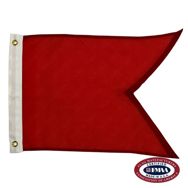 Bravo Dangerous Cargo Flag. FMAA Made in America seal.