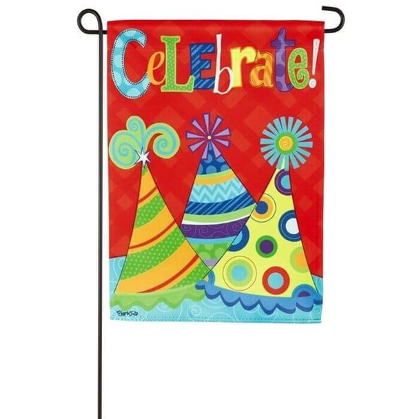 Lets Celebrate Garden Flag