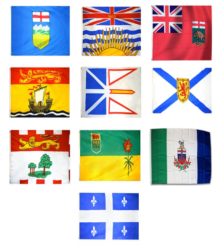 provincial flags