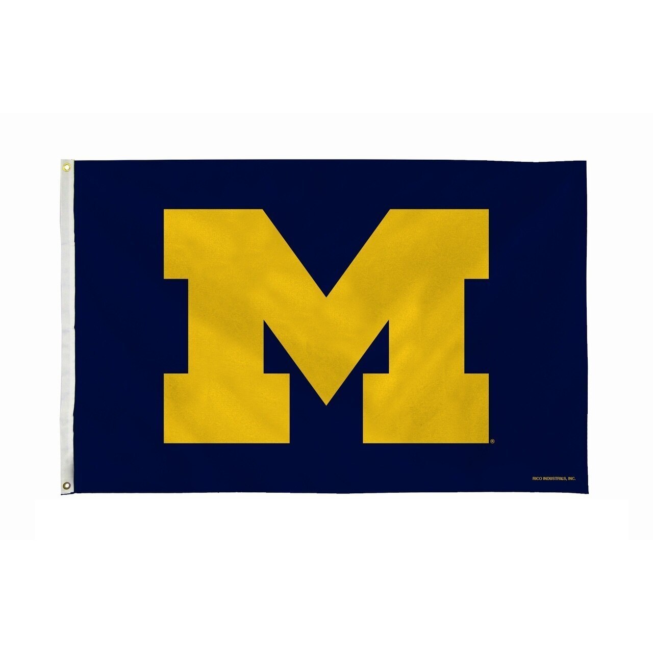 Michigan Wolverines 3x5 FT Flag Man Cave Logo Banner Football NCAA FREE  Shipping