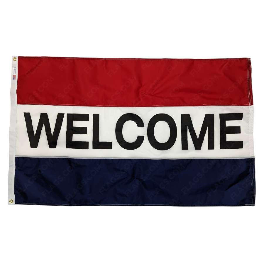 Welcome Flag - Message Flags & Banners - Flags.com
