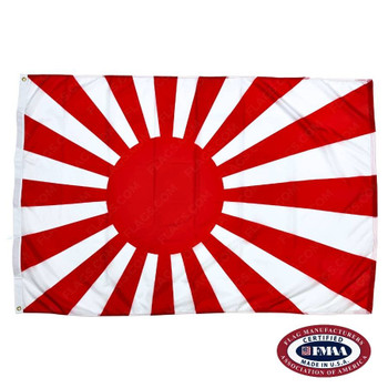 Japanese Ensign Flag - Japan Navy Flag - Japan Rising Sun Flag