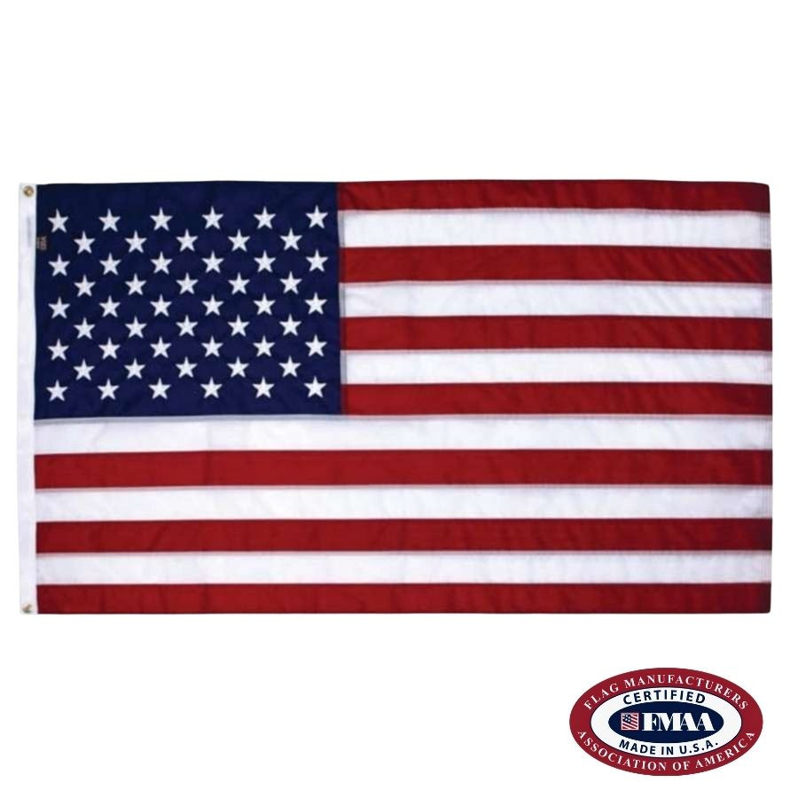 Outdoor American Flag (Fully Sewn & Lock Stitched)