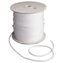 A spool of white halyard is shown on a white background.