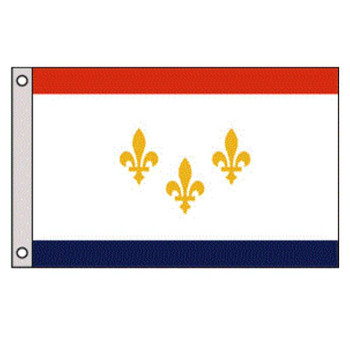 Flag of New Orleans, Louisiana Trifold Wallet | Zazzle