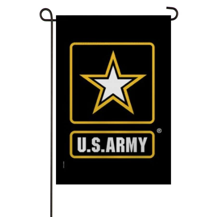 Army Star Garden Flag
