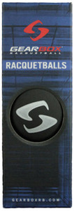 Gearbox Black Racquetballs 3 Ball Box
