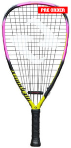Gearbox AXS 170Q Yellow/Fushsia Racquet (*Free T-Shirt)