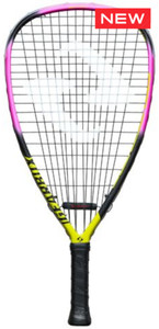 Gearbox AXS 170Q Yellow/Fushsia Racquet (*Free T-Shirt)
