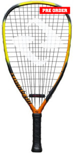 Gearbox AXS 165Q Orange/Yellow Racquet (*Free T-Shirt)