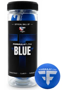 FormulaFlow Blue Racquetballs 3 Ball Can