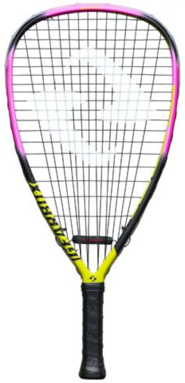 Gearbox AXS 170Q Yellow/Fushsia Racquet (*Free T-Shirt)