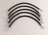 4 AWG Battery Cable Kit for Yamaha G2, G8 & G9, 36V 1985-1994