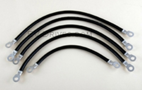 4 AWG Battery Cable Kit for Yamaha G14 / G16 - 48V