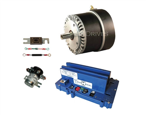 Conversion Kit - Motenergy ME-0909 Motor, Alltrax SR48300 Controller, Contactor & Accessories