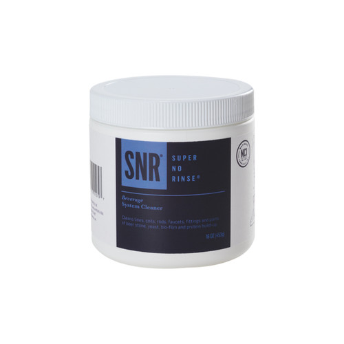 Powdered beer line cleaner for short-run draft systems and brewing equipment. No need to flush with water, use the beverage to push out chemical solution at end of cleaning cycle. Formulated with a food-grade rinse additive.